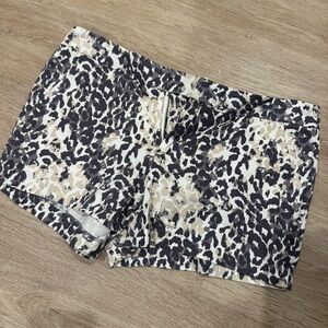 Leopard Print Women's Shorts